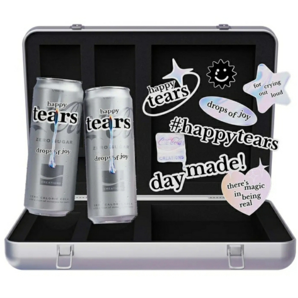 (New) Limited Edition! Coca Cola Happy Tears Hype Kit